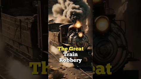 The Great Train Robbery!  A Tale of Daring Heist and Early Cinematic Innovation!